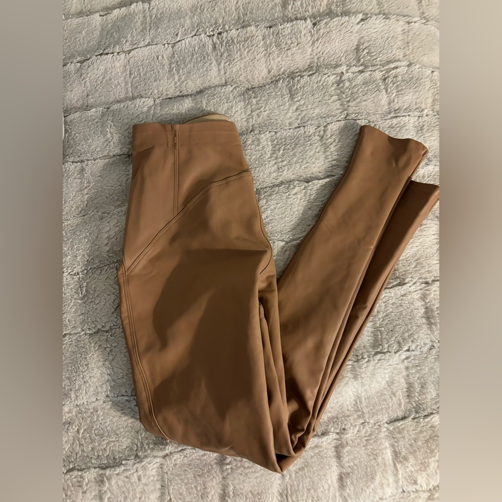 Leather leggings